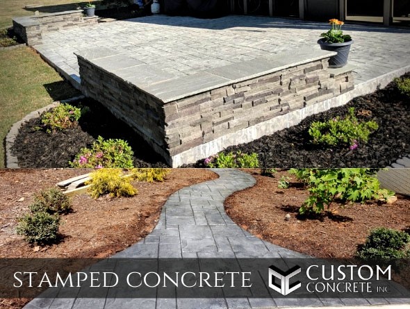 Why stamped concrete is the best choice for an outdoor living space